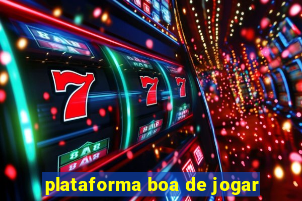 plataforma boa de jogar